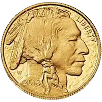 American Gold Buffalo bullion coin
